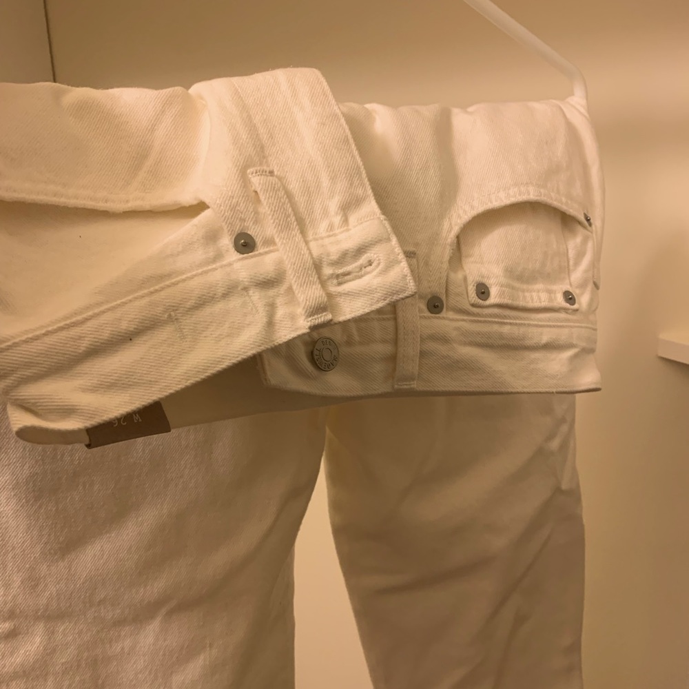 White Madewell Mom Jeans